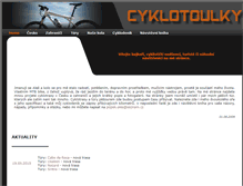Tablet Screenshot of cyklotoulky.eu